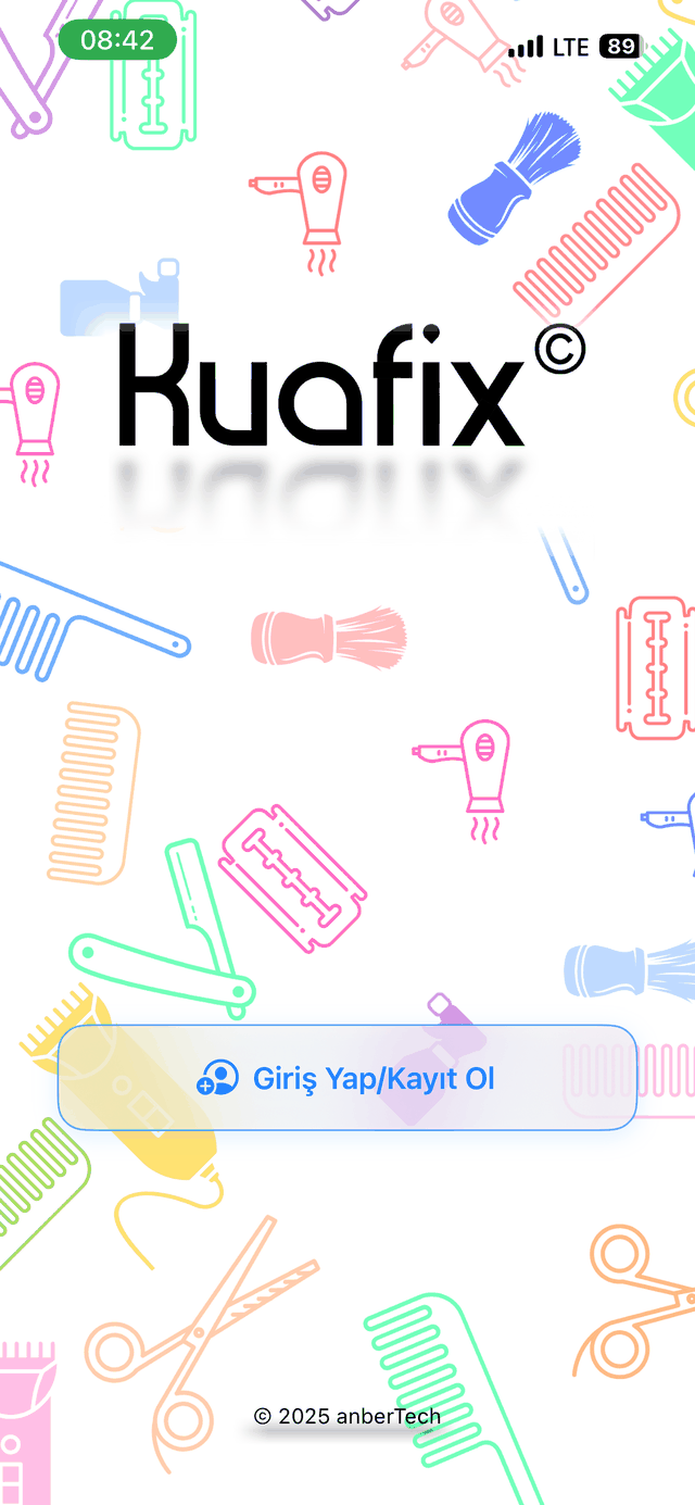 Müşteri giriş ekranı