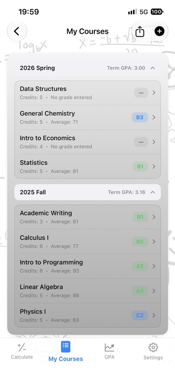 My Courses